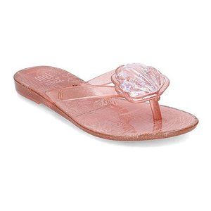 Melissa Seashell Fruit Scented Flip Flops